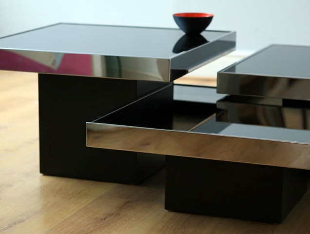 Mirrored Tables – Willy Rizzo