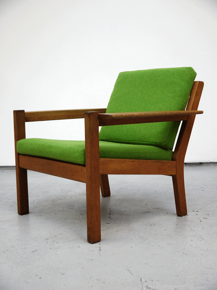 Borge Mogensen – Fredericia 227 Oak Lounge Chairs