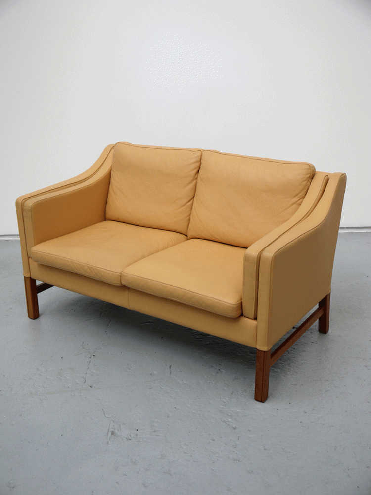 Skippers Durup – Two Seat Leather Sofa