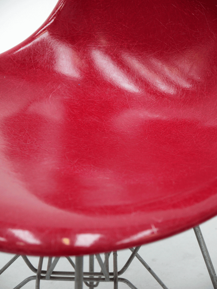 Charles and Ray Eames – Rare Watermelon DSR Eiffel Chair