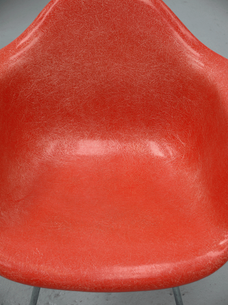 Charles and Ray Eames – All Original 1957 Salmon DAX Chair
